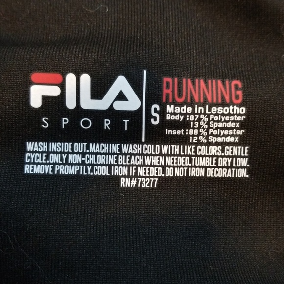 Women’s Fila Reflective Running Pants, Size Small - Picture 8 of 8